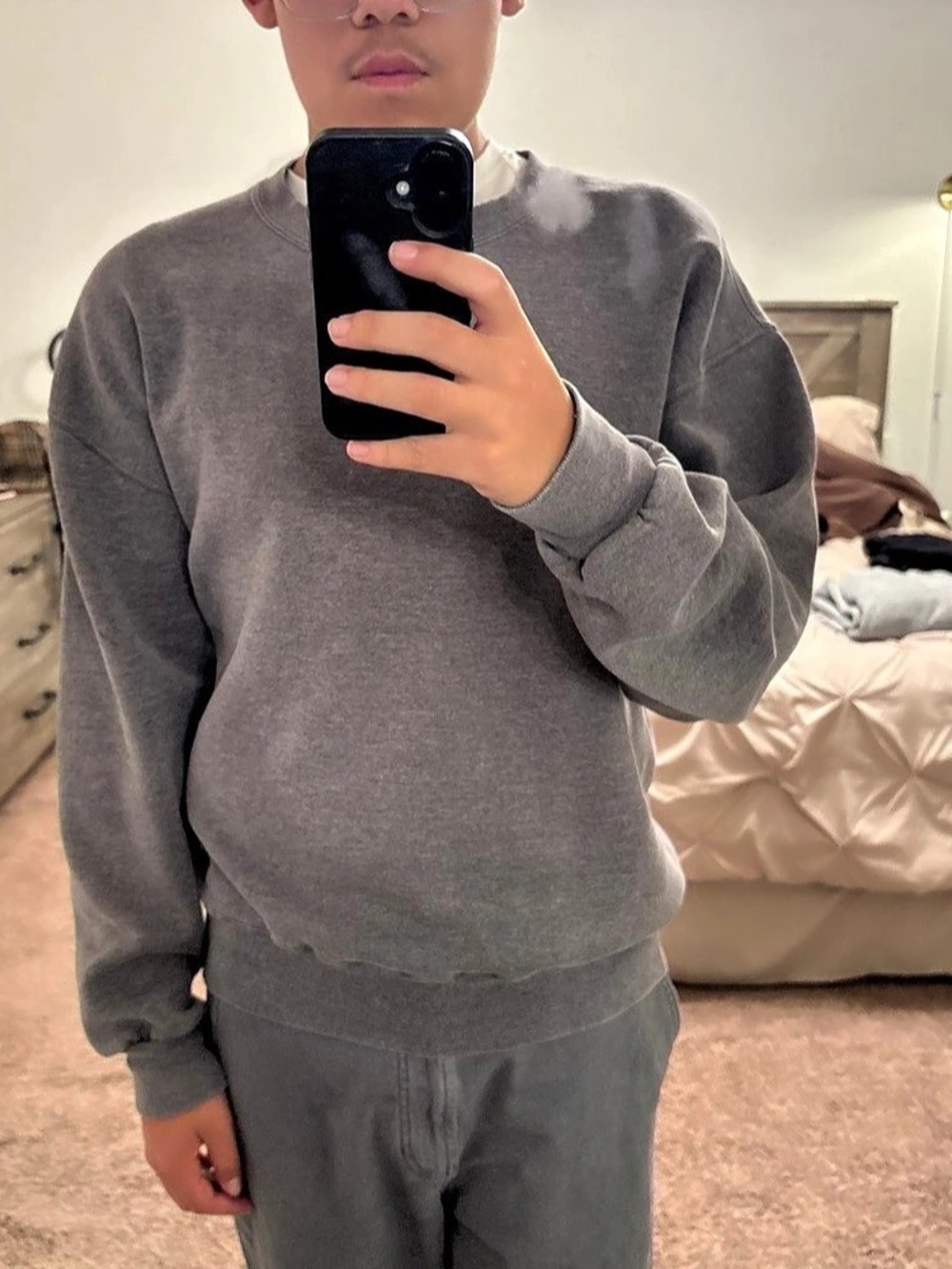 Gray Crewneck Sweatshirt Like New
